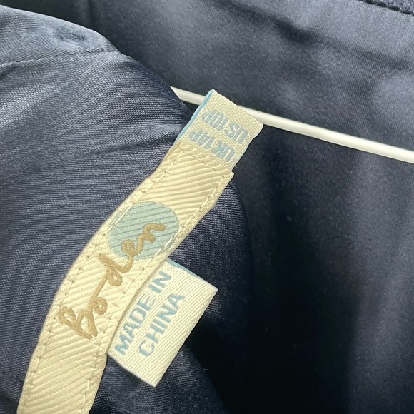 BODEN Martha Navy Pencil Sheath Back Zip Sleeveless Dress - Picture 6 of 7